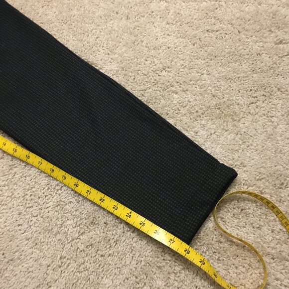 Black & Grey Puppytooth Stretchy Drawstring Trouser Leggings - Picture 14 of 14